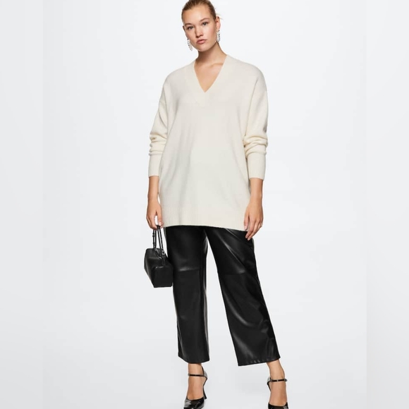 MANGO V-neck sweater - Picture 2 of 8
